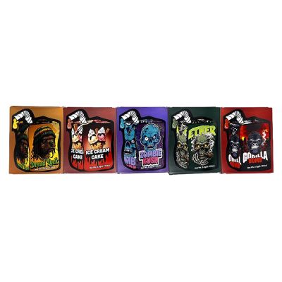Exotic Shaped 3.5g Mylar Bag + Matching Retail Box